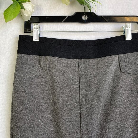 BCBG Max Pencil Skirt with full zip back, soft jersey fabric. - Picture 3 of 6